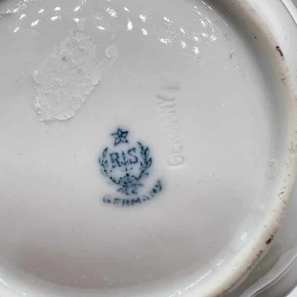 Vintage Dainty Porcelain Dish with Roses - RS Germany - Picture 6 of 7